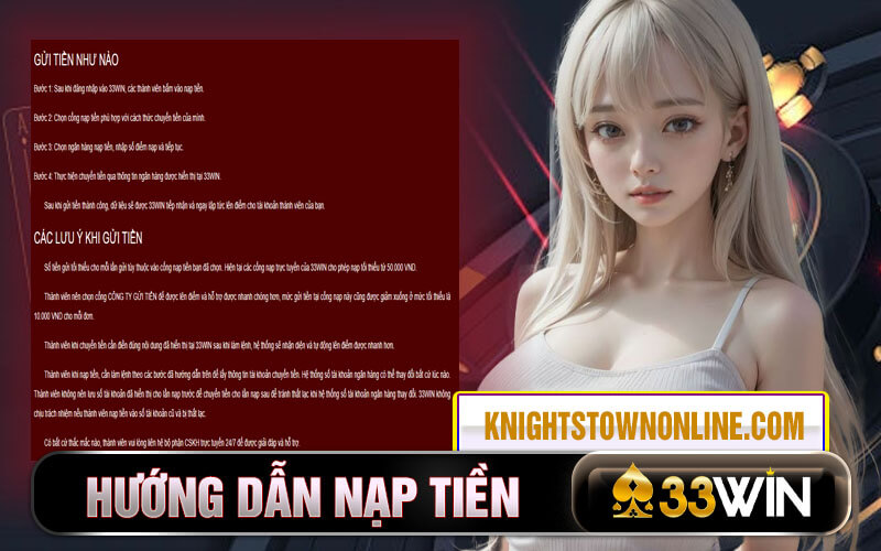 Nạp tiền 33Win